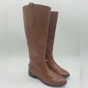 128- Sam & Libby Riding Boots Size 7 1/2 Brown color